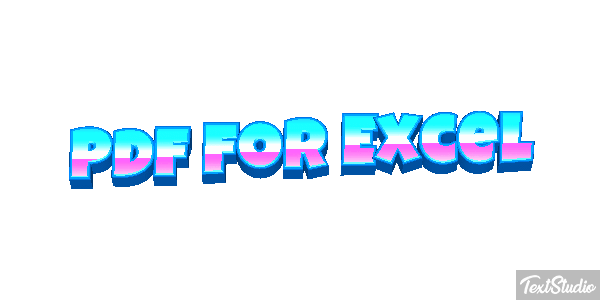 Pdf For Excel Effet de texte