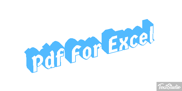 Pdf For Excel Effet de texte