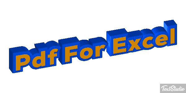 Pdf For Excel Effet de texte