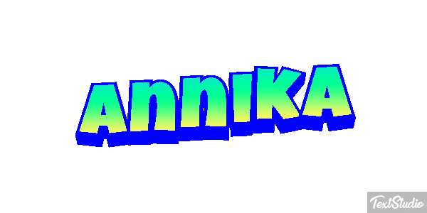 Annika Texteffekt