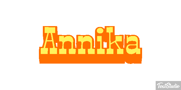 Annika Texteffekt