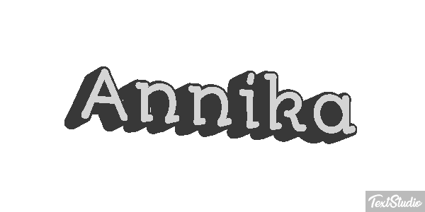 Annika Texteffekt