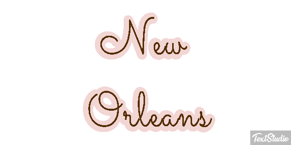 New Orleans Effetto testo