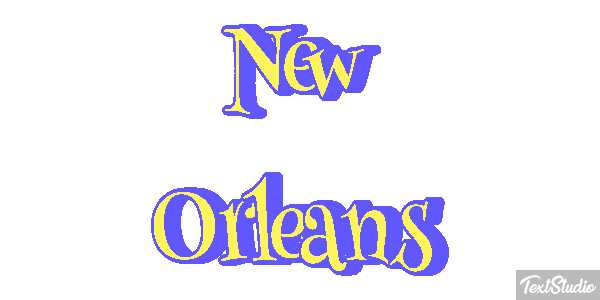 New Orleans Effetto testo