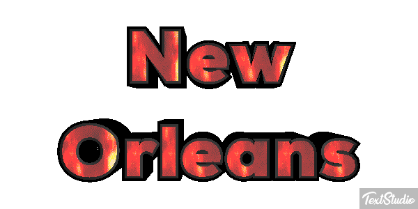 New Orleans Effetto testo