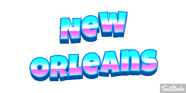 New Orleans Effetto testo
