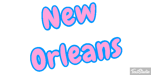 New Orleans Effetto testo