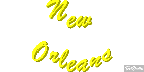 New Orleans Effetto testo