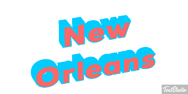 New Orleans Effetto testo