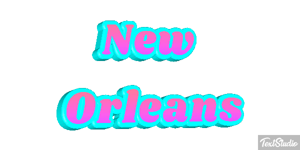 New Orleans Effetto testo
