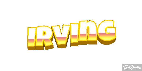 Irving Effetto testo