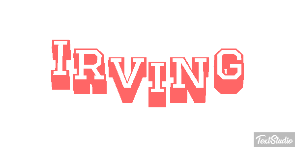 Irving Effetto testo
