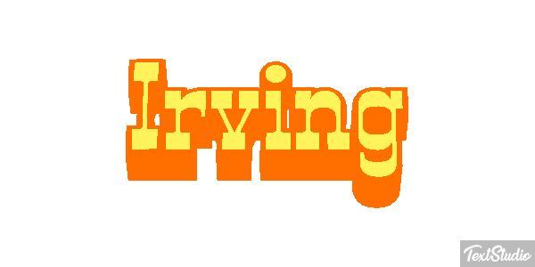 Irving Effetto testo