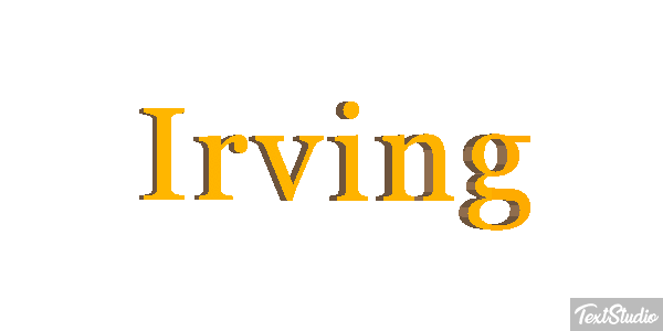 Irving Effetto testo
