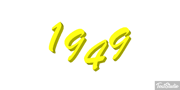 1949 Text effect