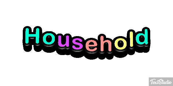 Household Text effect