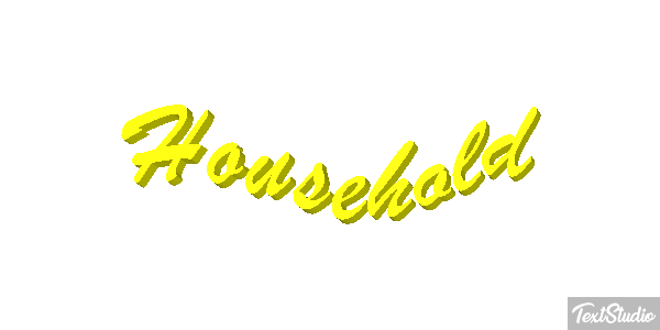 Household Text effect