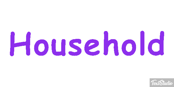 Household Text effect