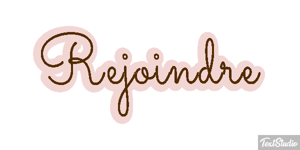 Rejoindre Effet de texte