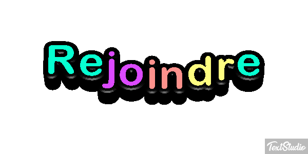 Rejoindre Effet de texte