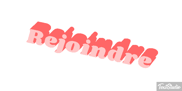 Rejoindre Effet de texte