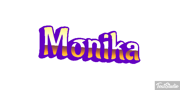 Monika Efecto de texto