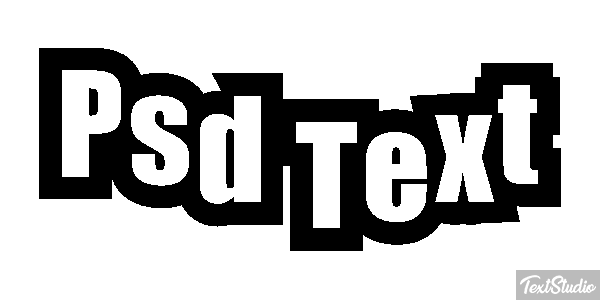 Psd Text Efekt tekstowy