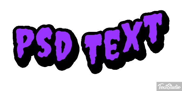 Psd Text Efekt tekstowy