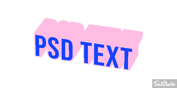 Psd Text Efekt tekstowy