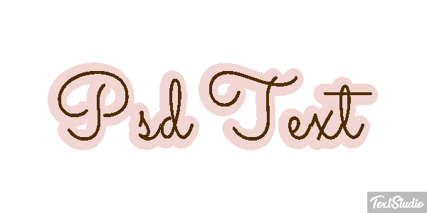 Psd Text Efekt tekstowy