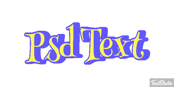 Psd Text Efekt tekstowy