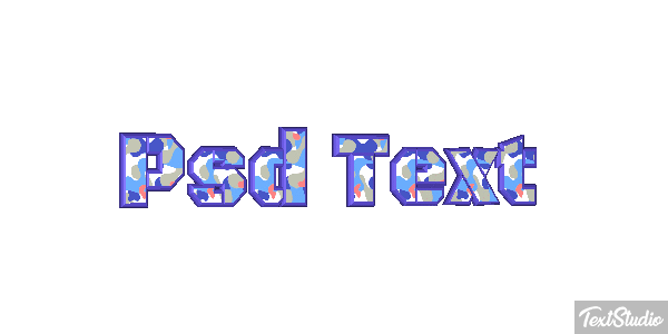 Psd Text Efekt tekstowy