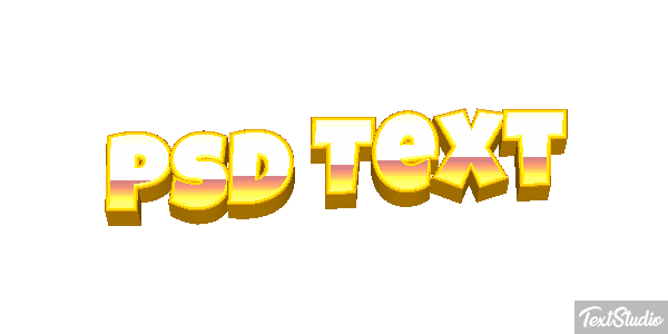 Psd Text Efekt tekstowy