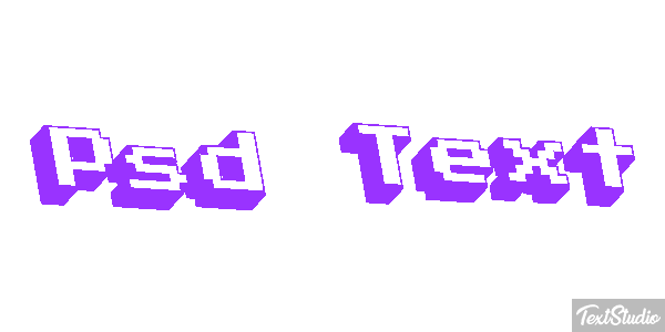 Psd Text Efekt tekstowy
