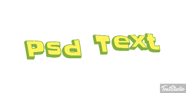 Psd Text Efekt tekstowy
