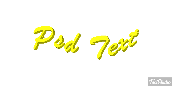 Psd Text Efekt tekstowy