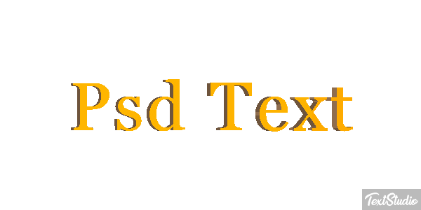 Psd Text Efekt tekstowy