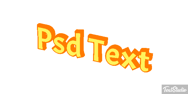 Psd Text Efekt tekstowy