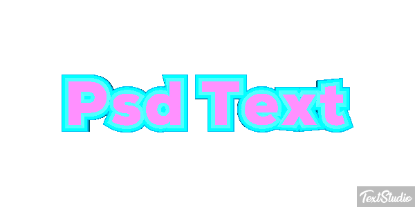 Psd Text Efekt tekstowy