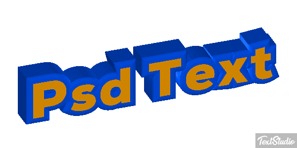 Psd Text Efekt tekstowy