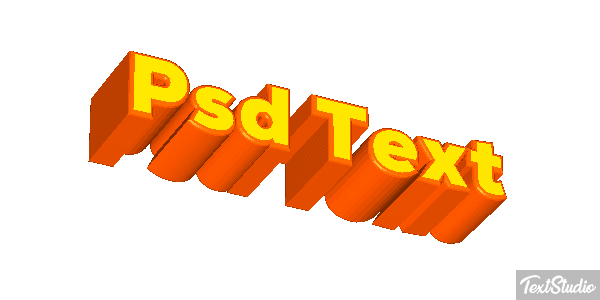 Psd Text Efekt tekstowy