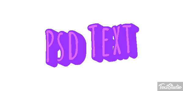 Psd Text Efekt tekstowy