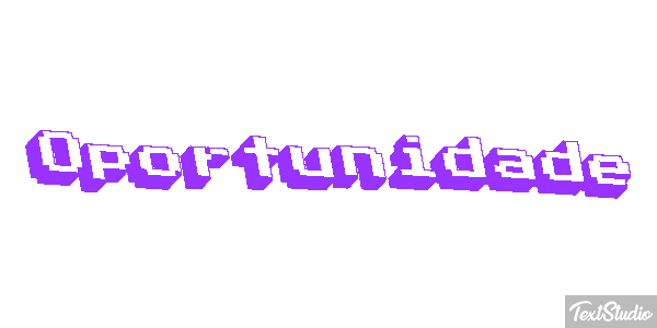 Oportunidade Текстовый эффект