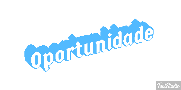 Oportunidade Текстовый эффект