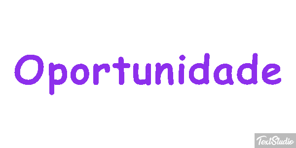 Oportunidade Текстовый эффект