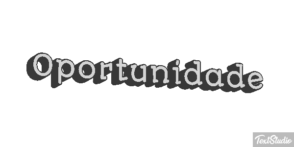 Oportunidade Текстовый эффект