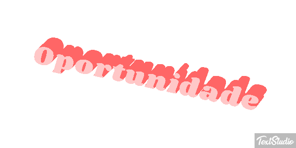 Oportunidade Текстовый эффект