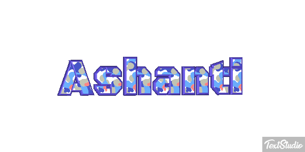 Ashanti Text effect