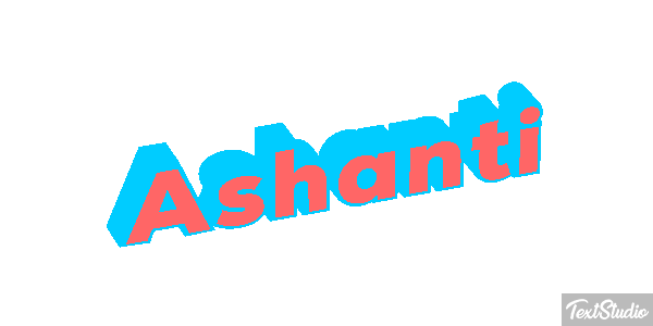 Ashanti Text effect