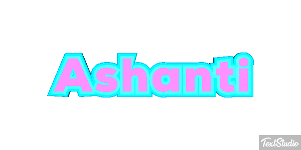 Ashanti Text effect